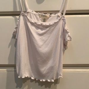 Small white tank top